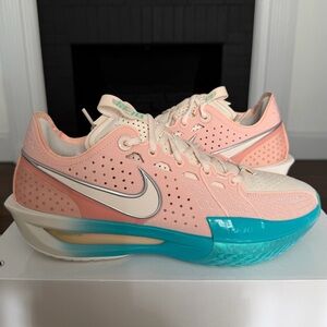 Nike Air Zoom GT Cut 3 Washed Coral Dusty Cactus - Mens Size 10.5 - DV2913-601